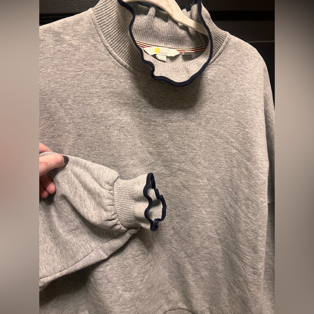 Boden Ruffle Sweatshirt 16/18 - Picture 3 of 4